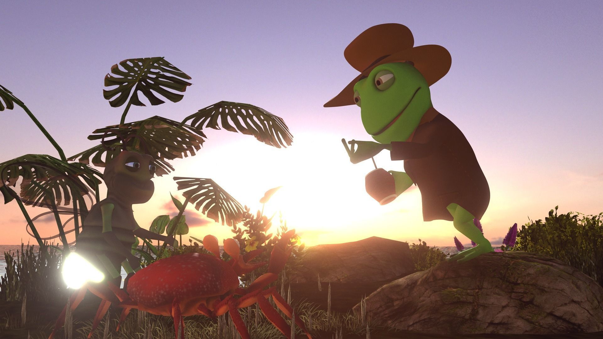 Toad Detective and friends 3D Model Collection_14