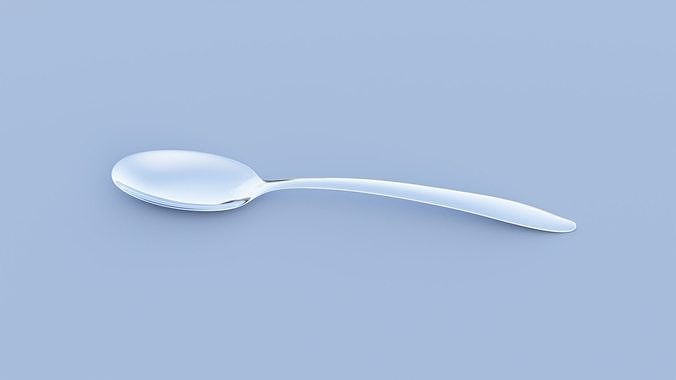 espresso spoon based on an Italian model 3D print model