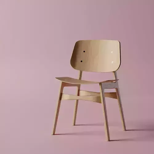 Fredercia Soborg wooden base chair 