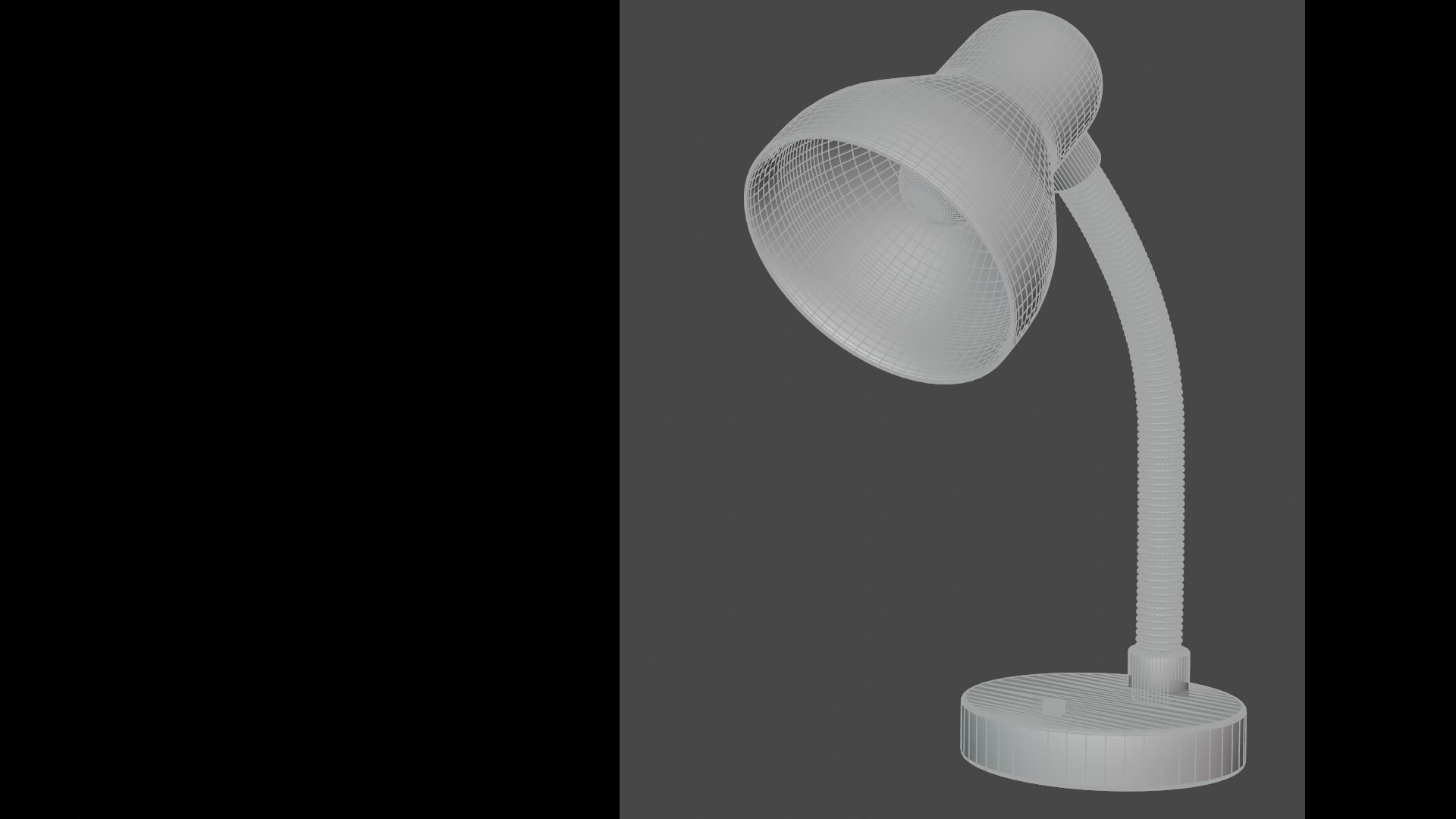 Children desk lamp 3D model_4
