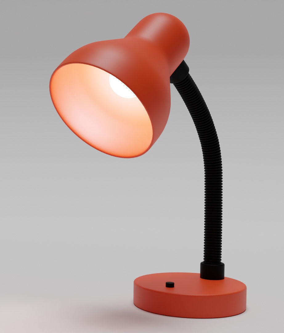 Children desk lamp 3D model_1