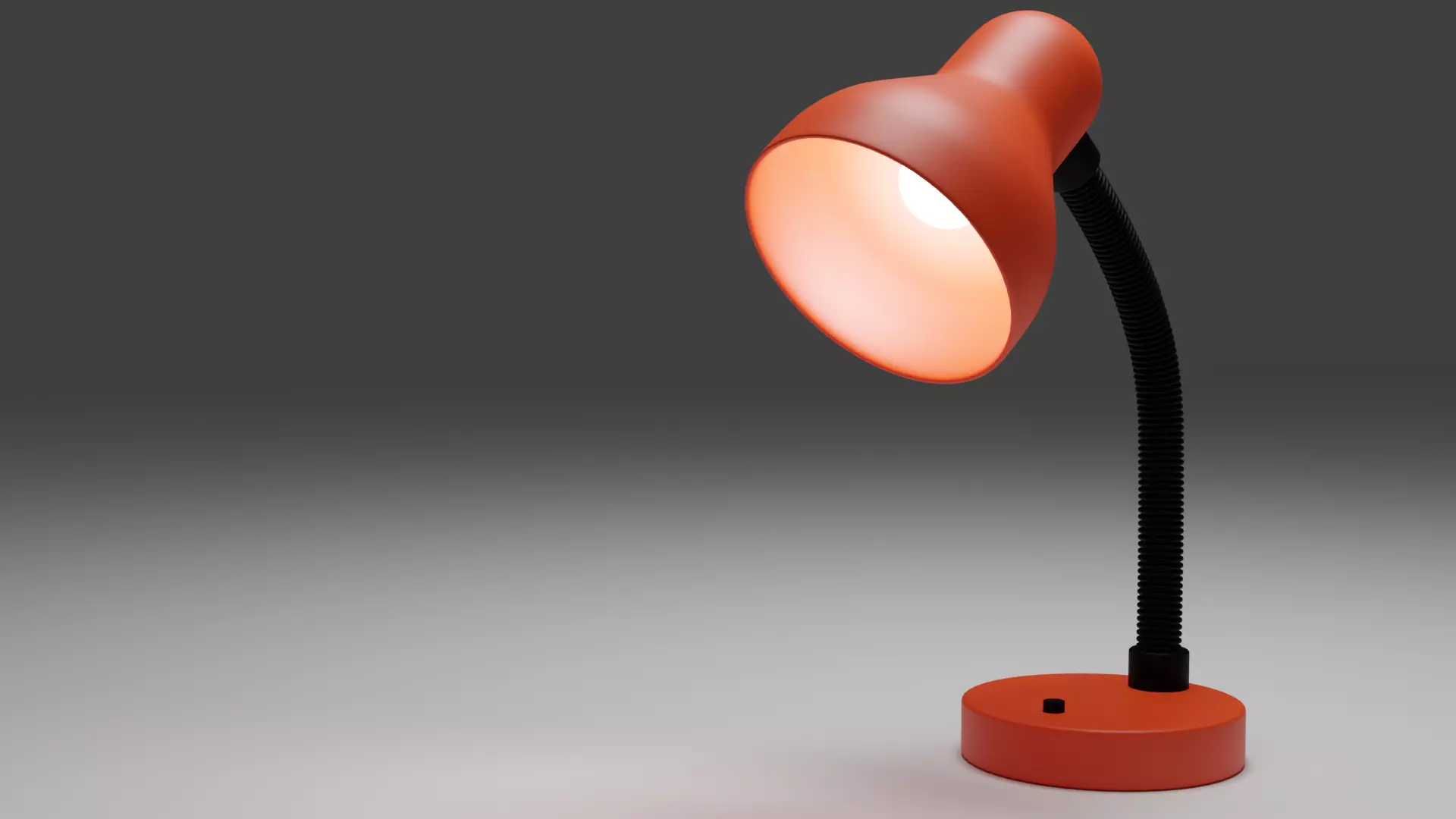 Children desk lamp 3D model_0