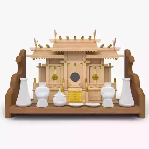 KAMIDANA SET chinese temple