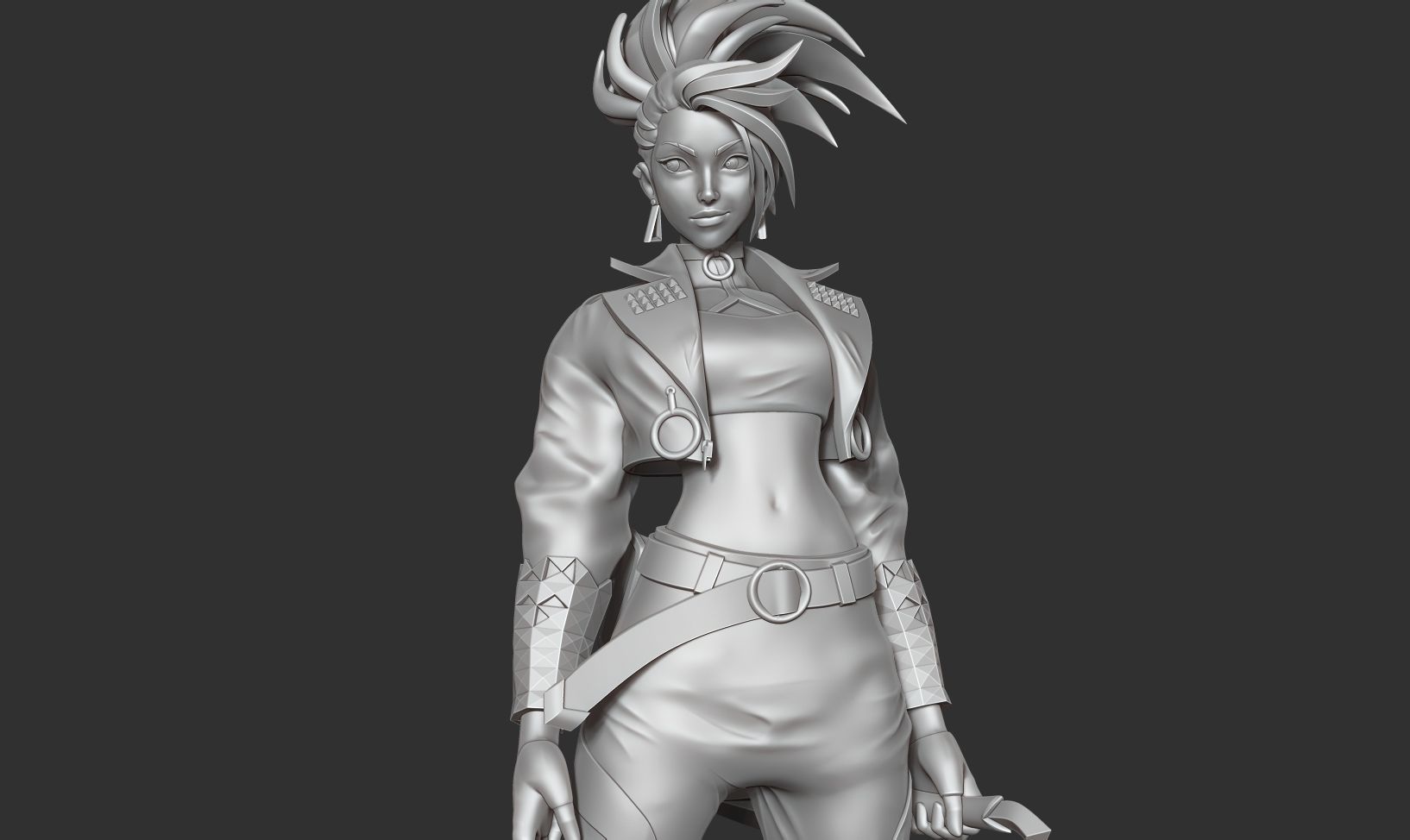 Akali - League of legends Fanart 3D print model_8