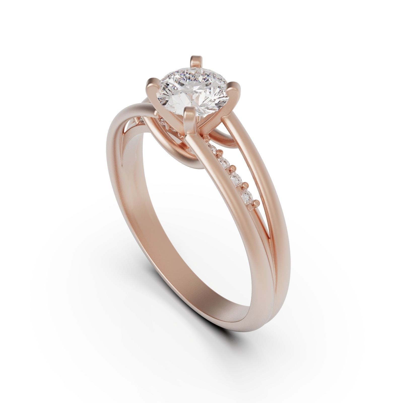 Collection of solitaire rings _10