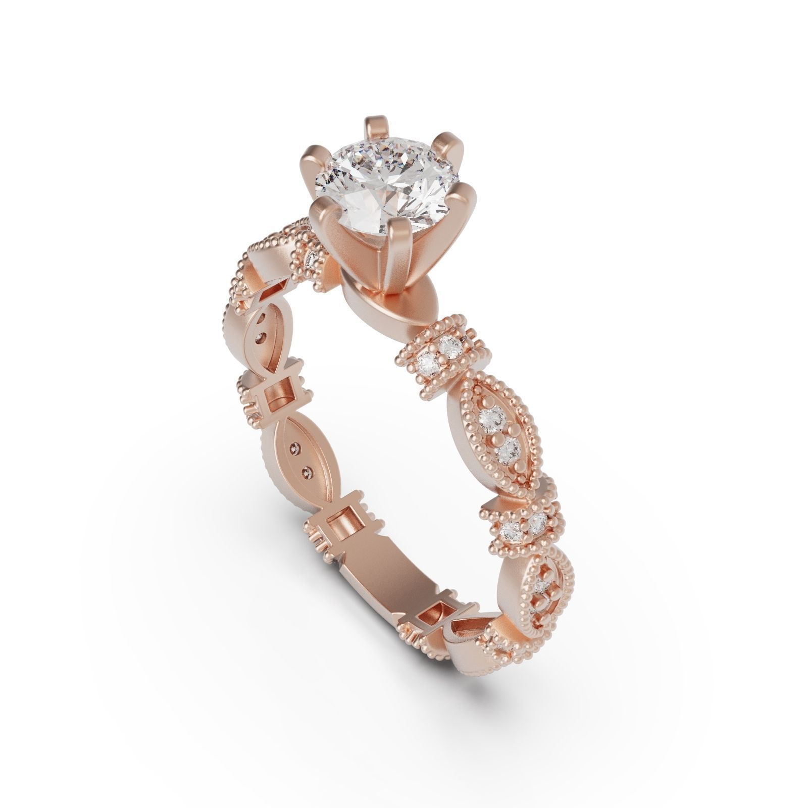 Collection of solitaire rings _3