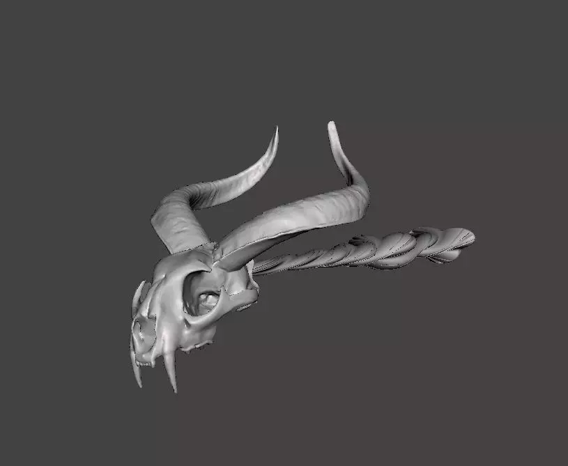 Dragon Back Scratcher Free 3D print model_0