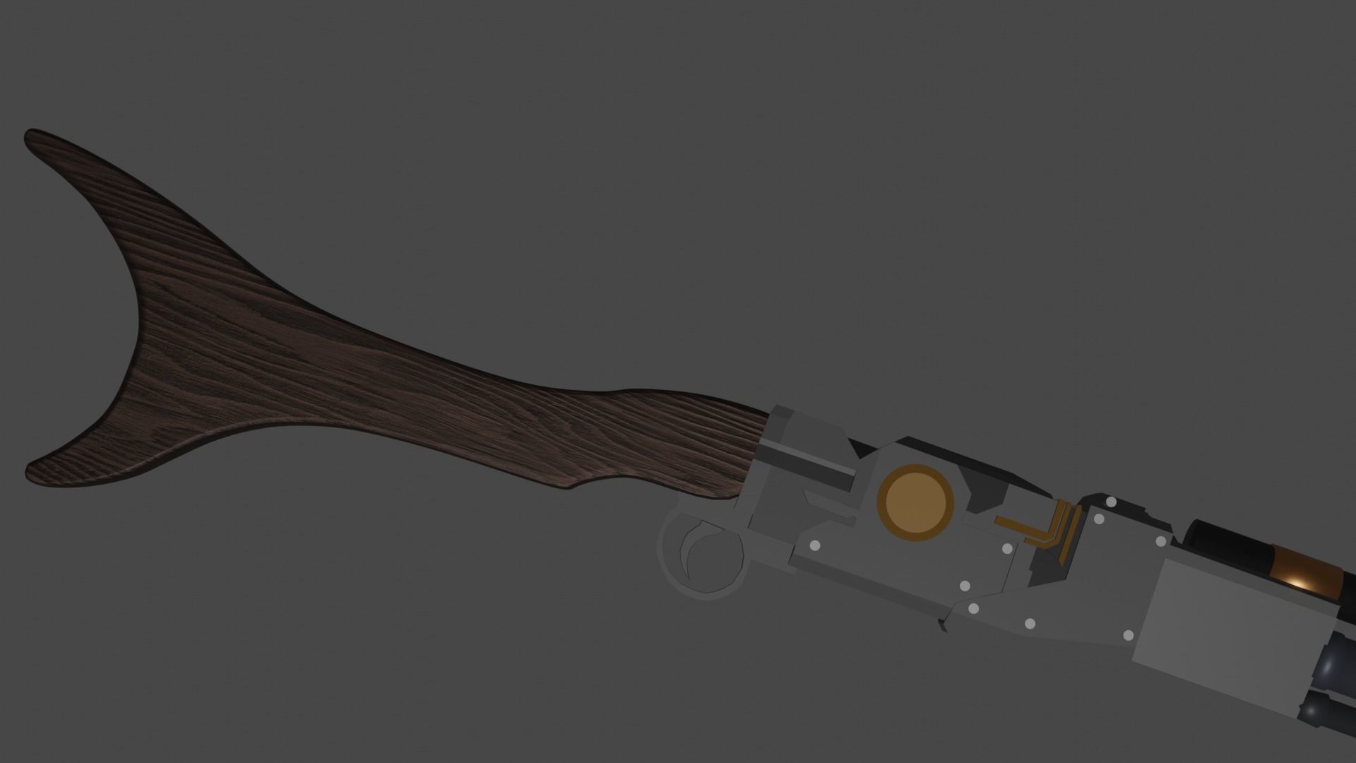 Mandos Amban Disruptor Blaster 3D model_3