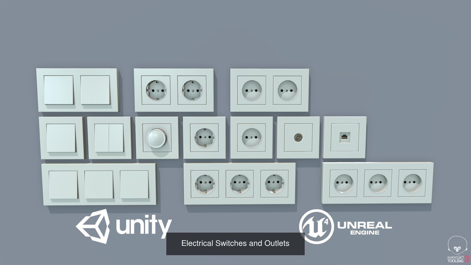 Kitchen Props Pack 3D Model Collection_31