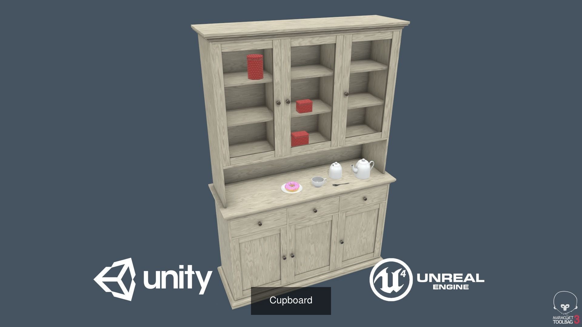 Kitchen Props Pack 3D Model Collection_51