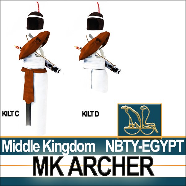 Ancient Egypt MK Archer Props Poser Daz 3D model_16