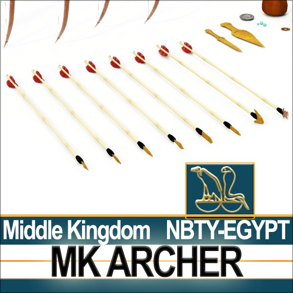 Ancient Egypt MK Archer Props Poser Daz 3D model_11