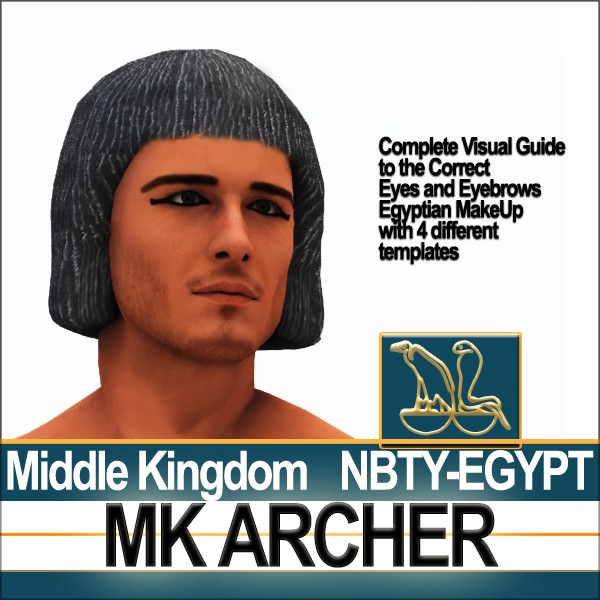 Ancient Egypt MK Archer Props Poser Daz 3D model_23