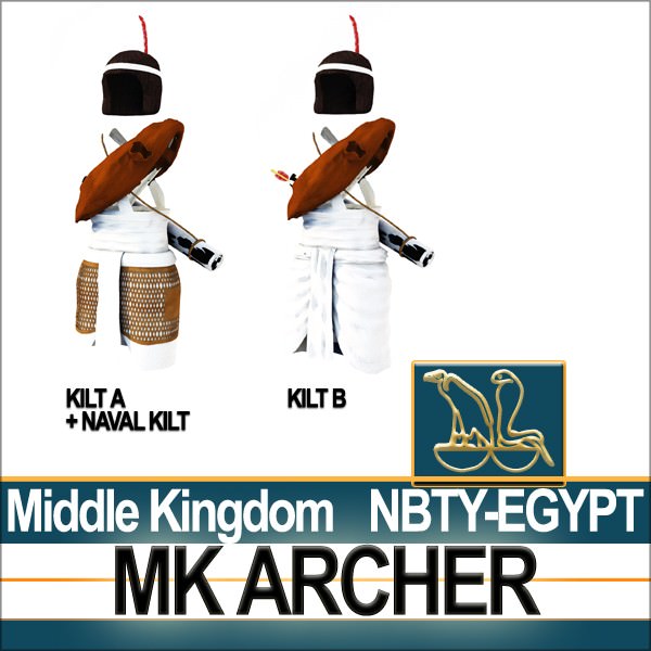Ancient Egypt MK Archer Props Poser Daz 3D model_15
