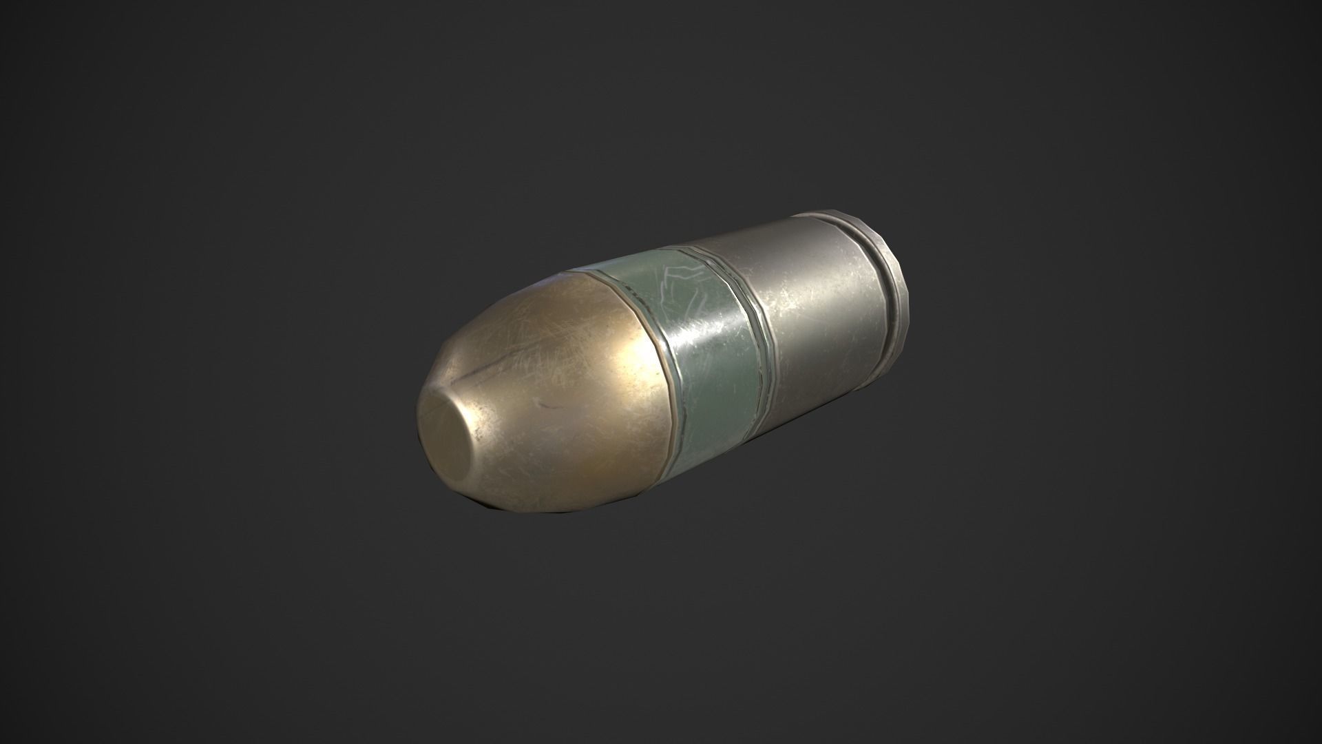 M203 Grenade Launcher Low-poly 3D model_13