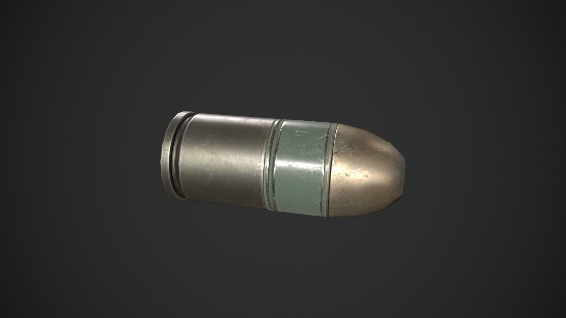 M203 Grenade Launcher Low-poly 3D model_15