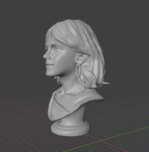 Emma Watson 3D print model_13