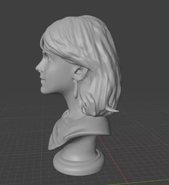 Emma Watson 3D print model_18