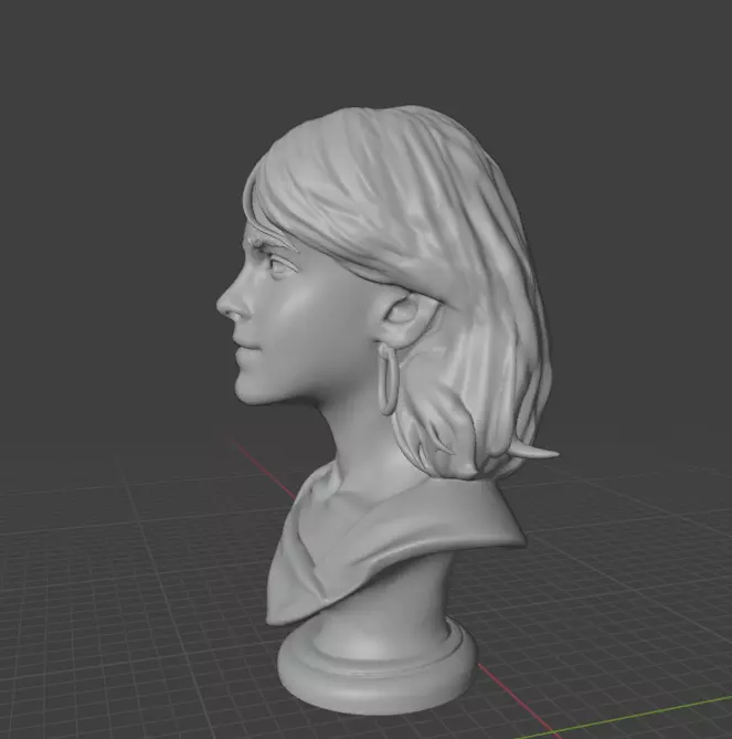 Emma Watson 3D print model_20