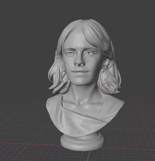 Emma Watson 3D print model_9