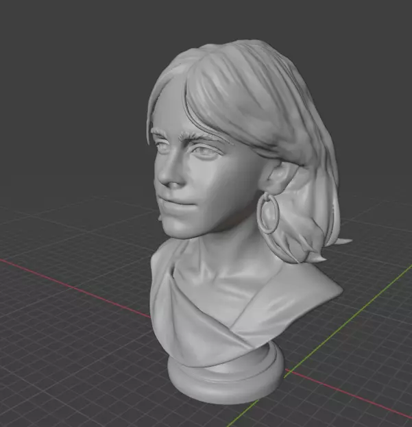 Emma Watson 3D print model_21