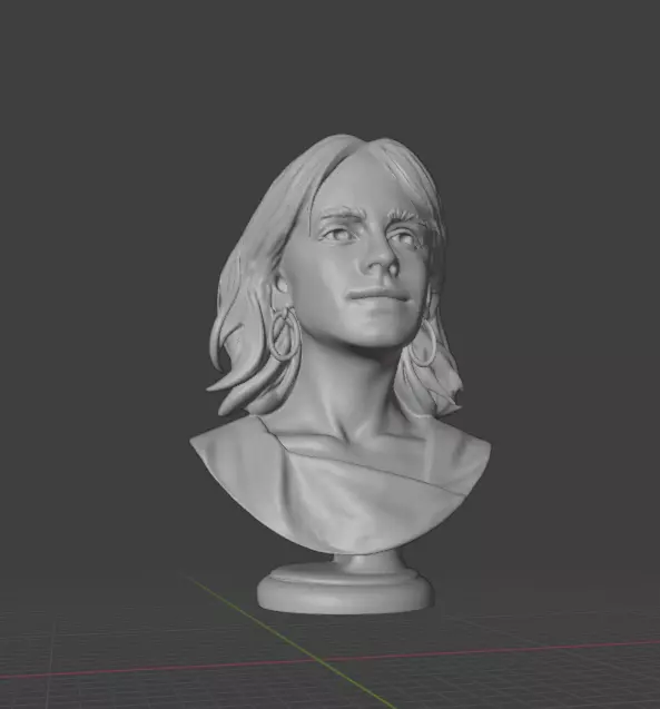 Emma Watson 3D print model_7