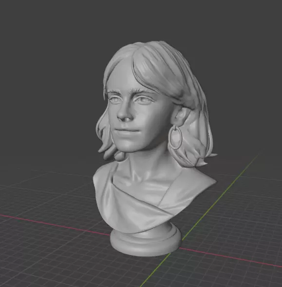 Emma Watson 3D print model_8