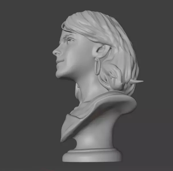 Emma Watson 3D print model_14