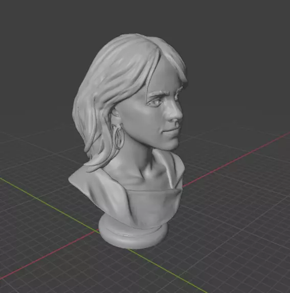 Emma Watson 3D print model_5