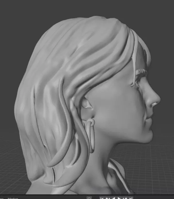 Emma Watson 3D print model_26