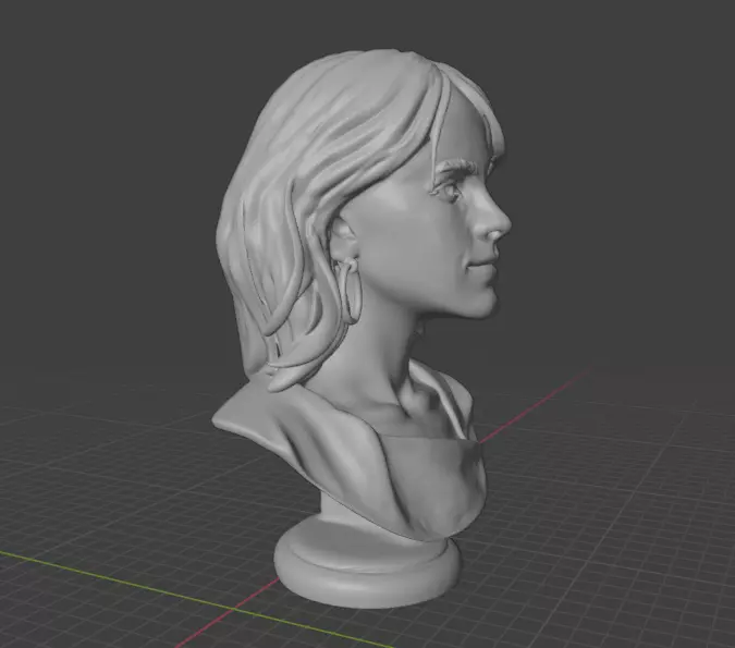Emma Watson 3D print model_6