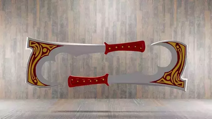 Combat Axes From Shadow Fight 2 - Harrier Hooks