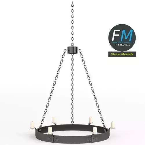 Medieval chandelier 1