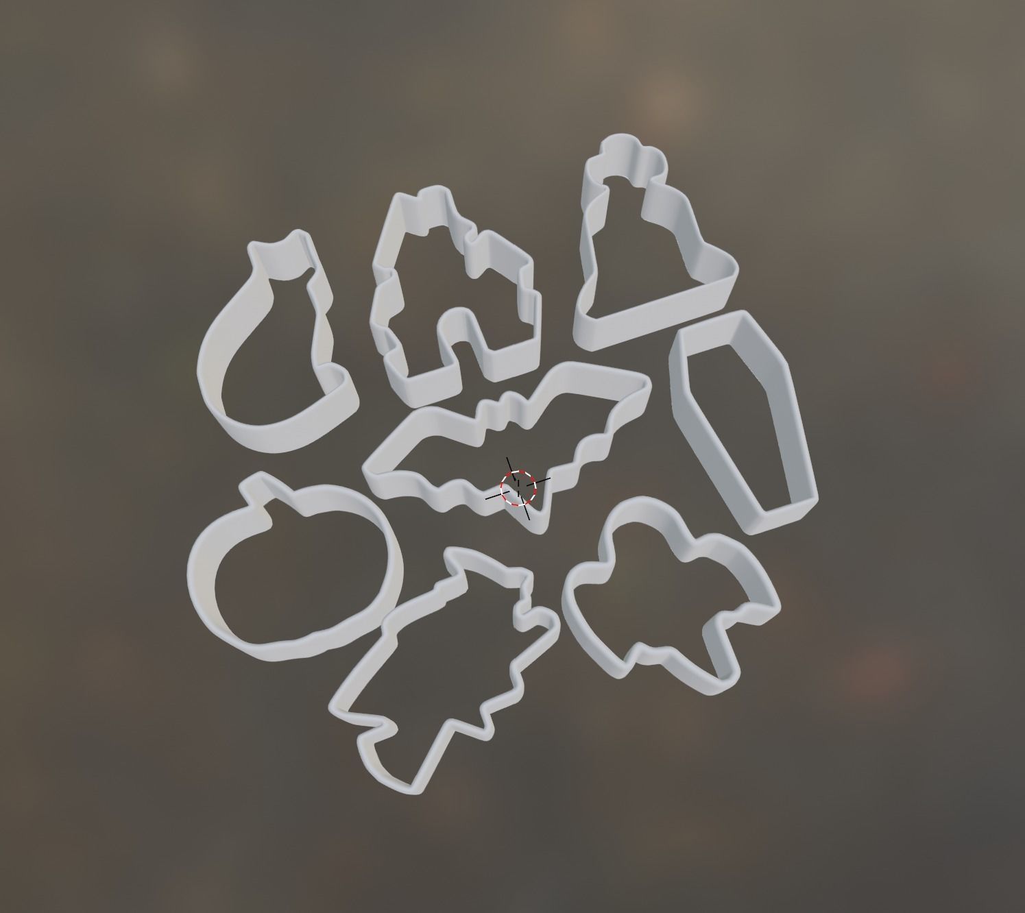 Halloween Cookie Forms 3D print model_3