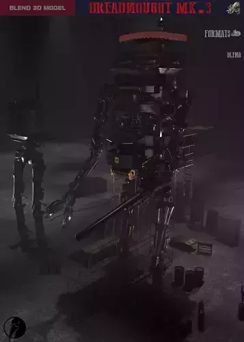 Dreadnought MK3 3D model