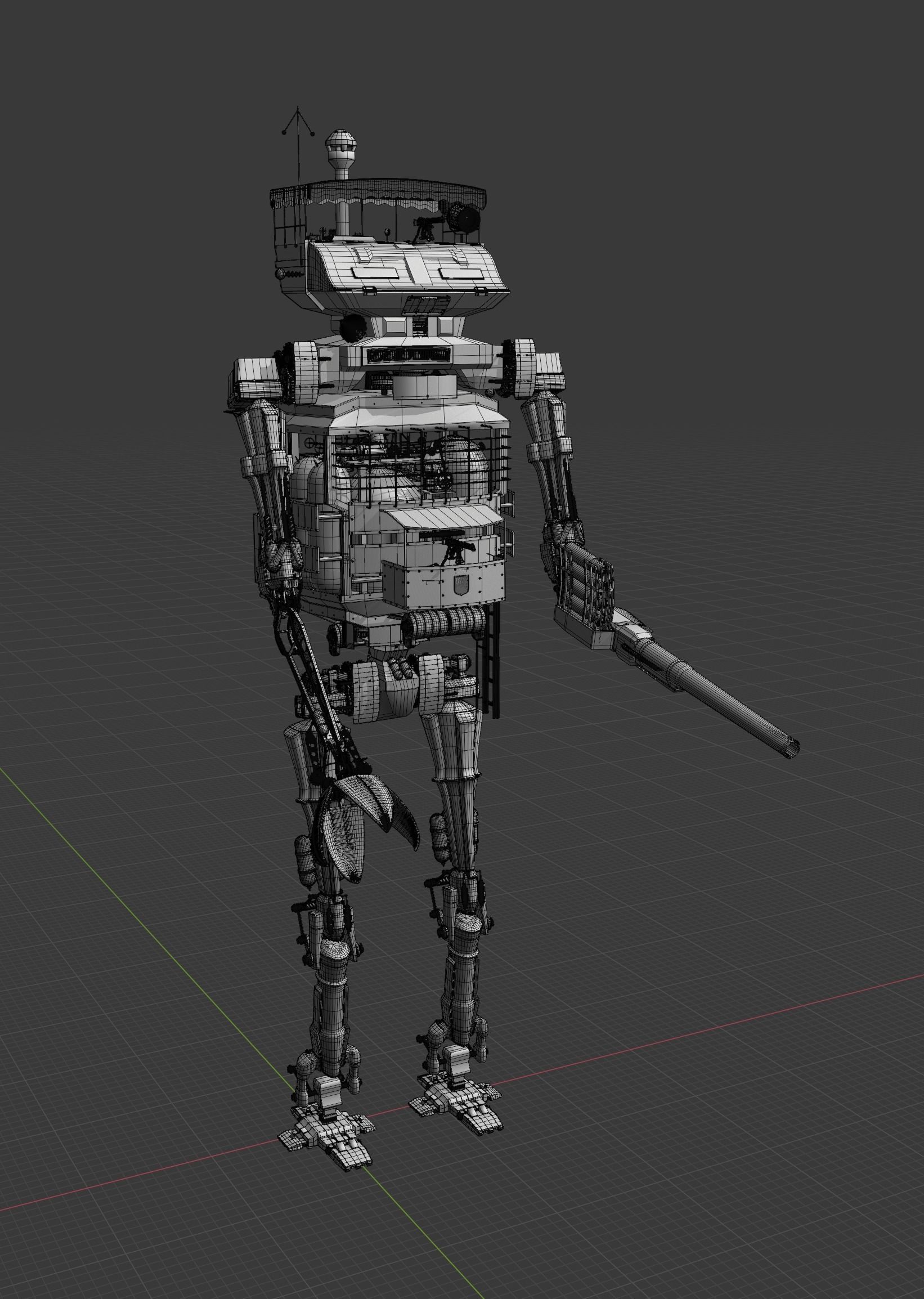 Dreadnought MK3 3D model_9