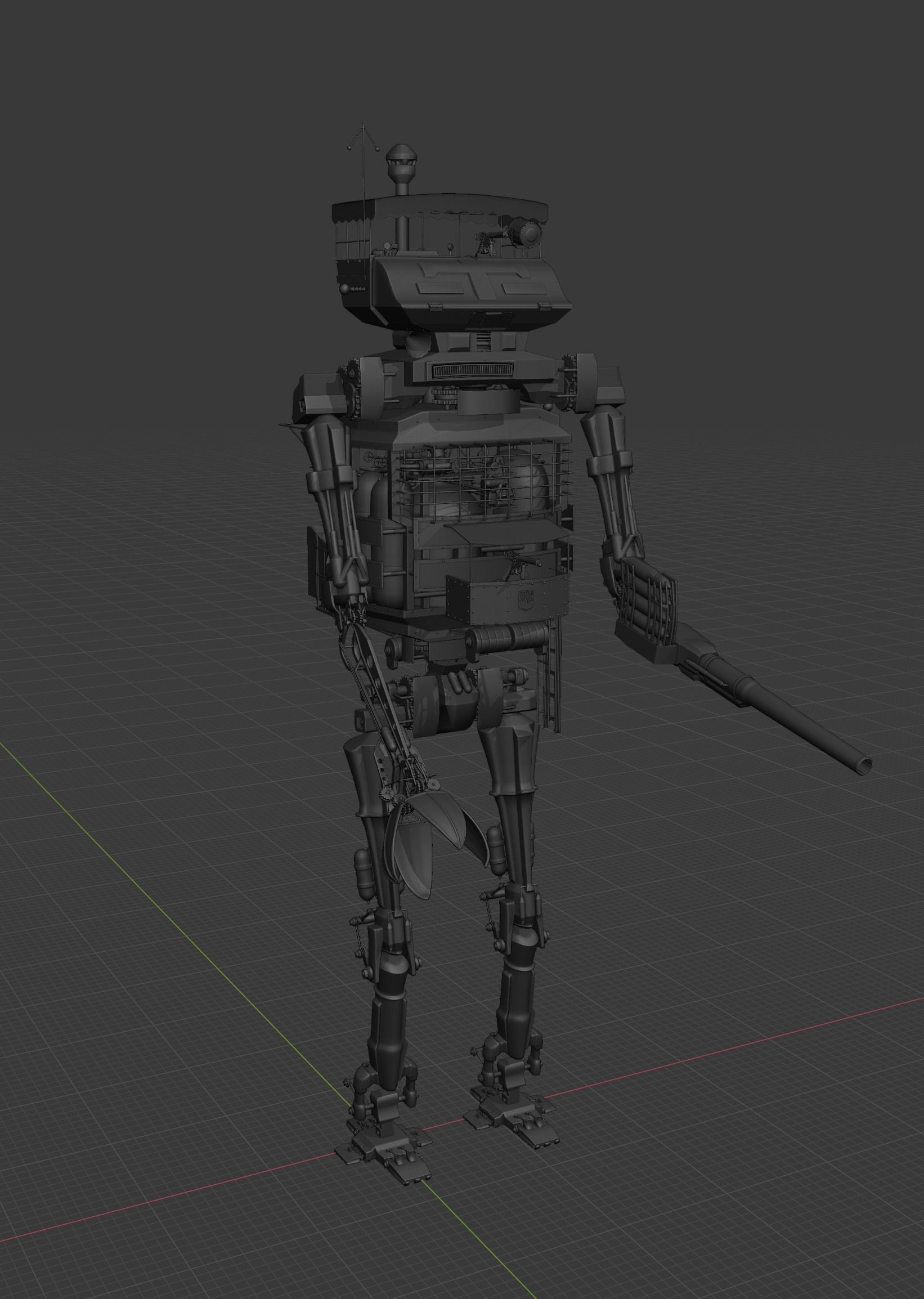 Dreadnought MK3 3D model_7