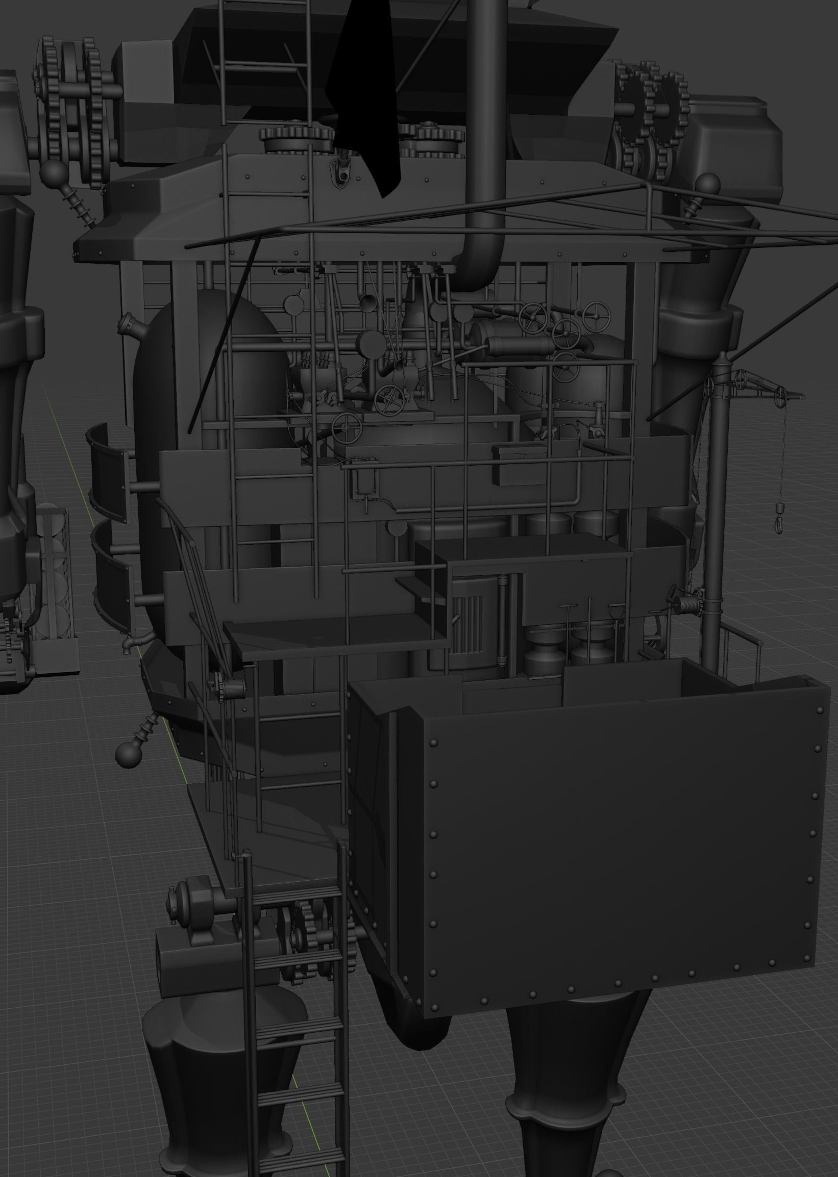 Dreadnought MK3 3D model_10