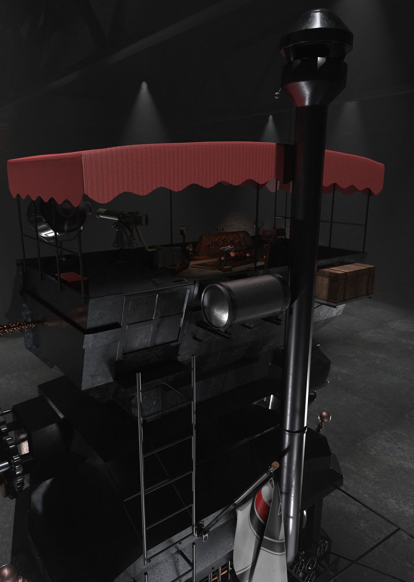 Dreadnought MK3 3D model_4