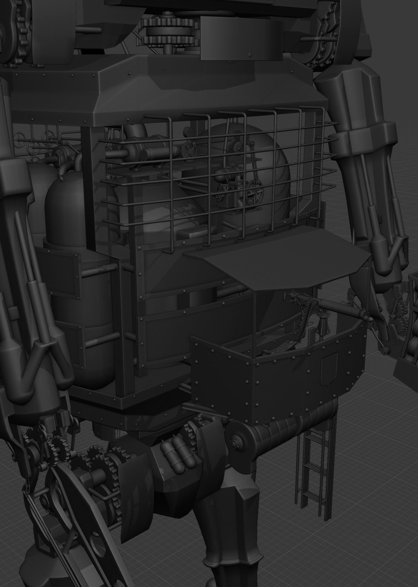Dreadnought MK3 3D model_13