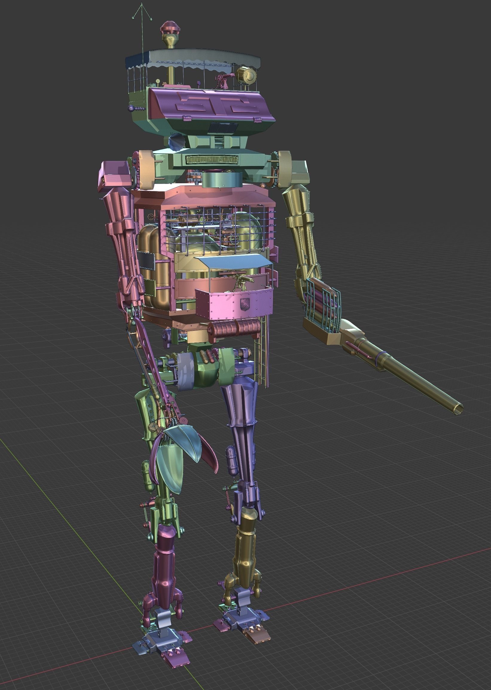 Dreadnought MK3 3D model_8