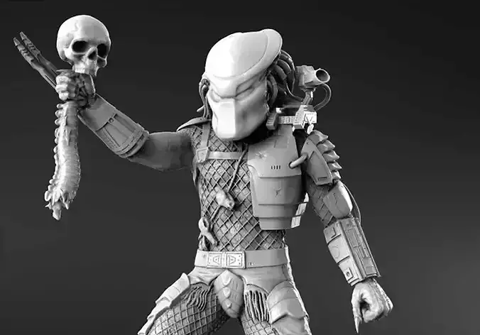 Predator Jungle Hunter 3d print model for 3D Printing 3D print model
