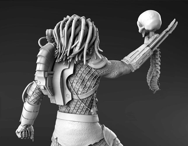 Predator Jungle Hunter 3d print model for 3D Printing 3D print model_3