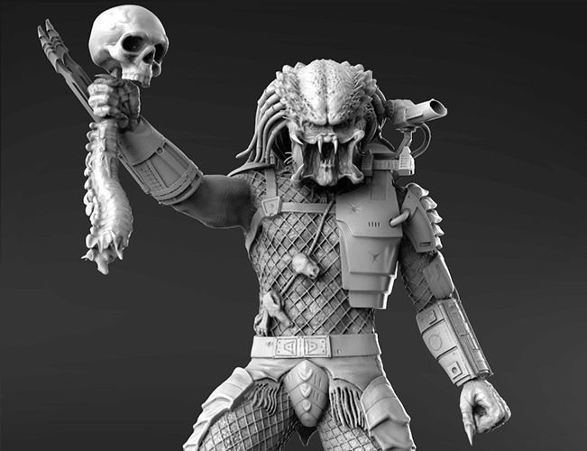 Predator Jungle Hunter 3d print model for 3D Printing 3D print model_2