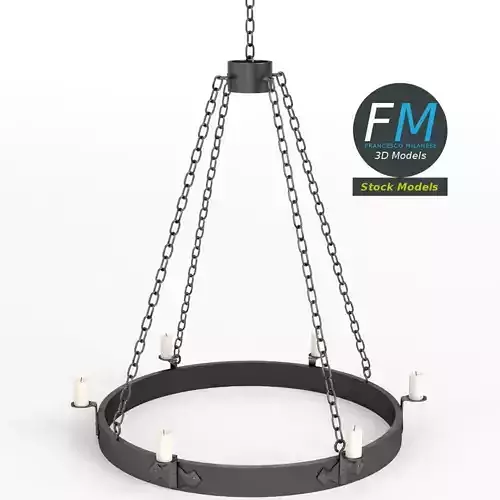 Medieval chandelier 2