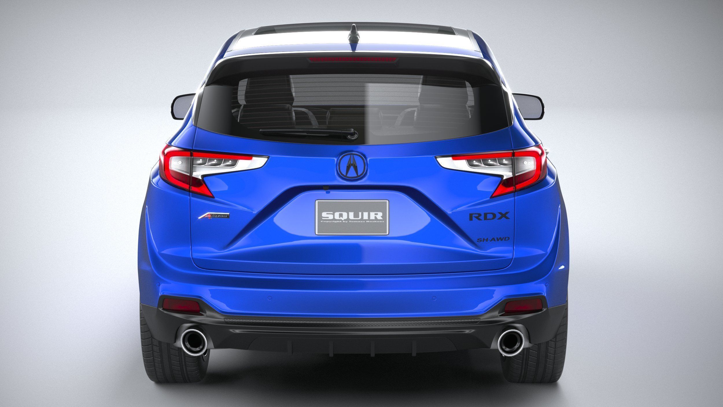 Acura RDX 2022 3D model_4