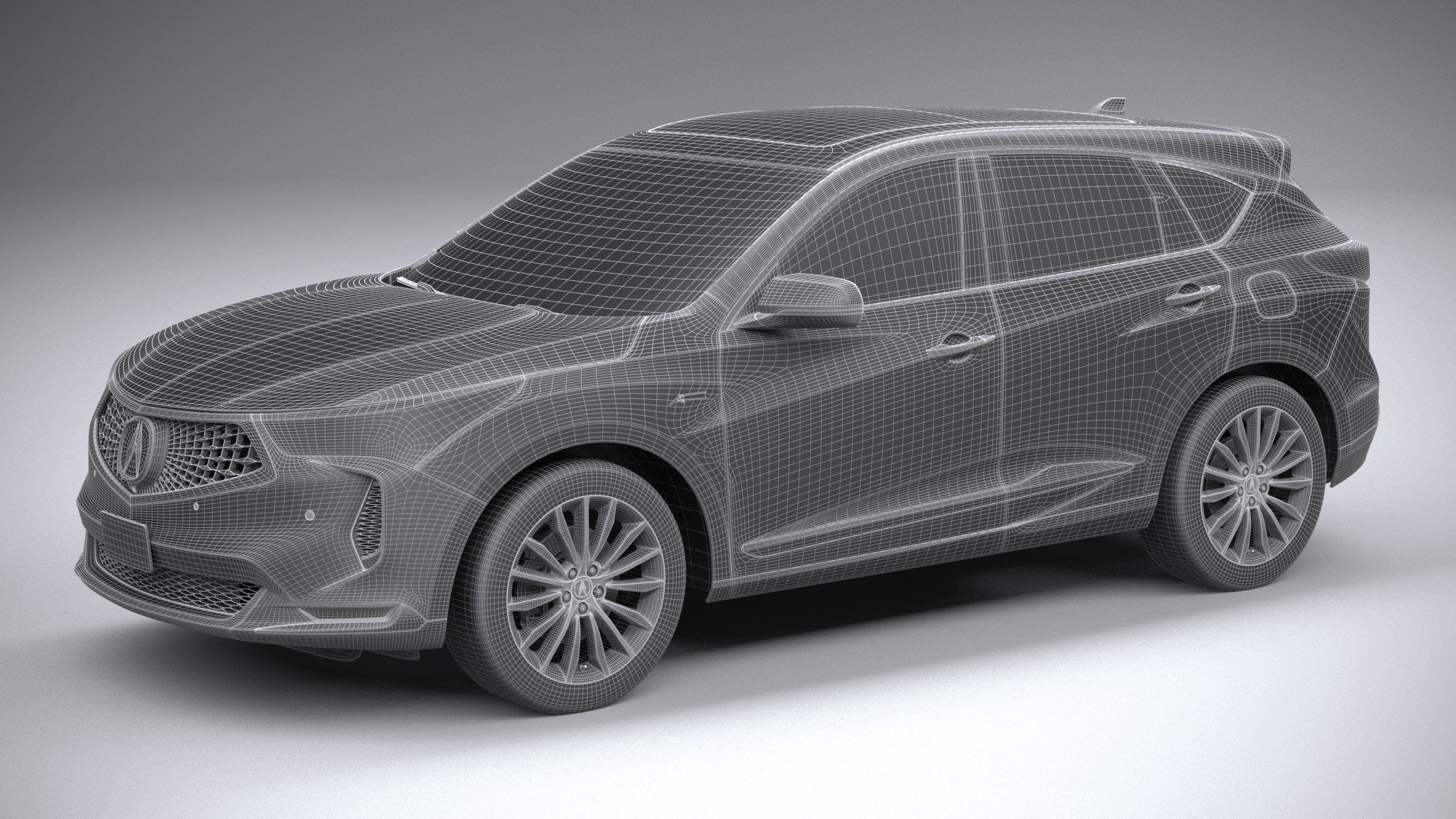 Acura RDX 2022 3D model_26
