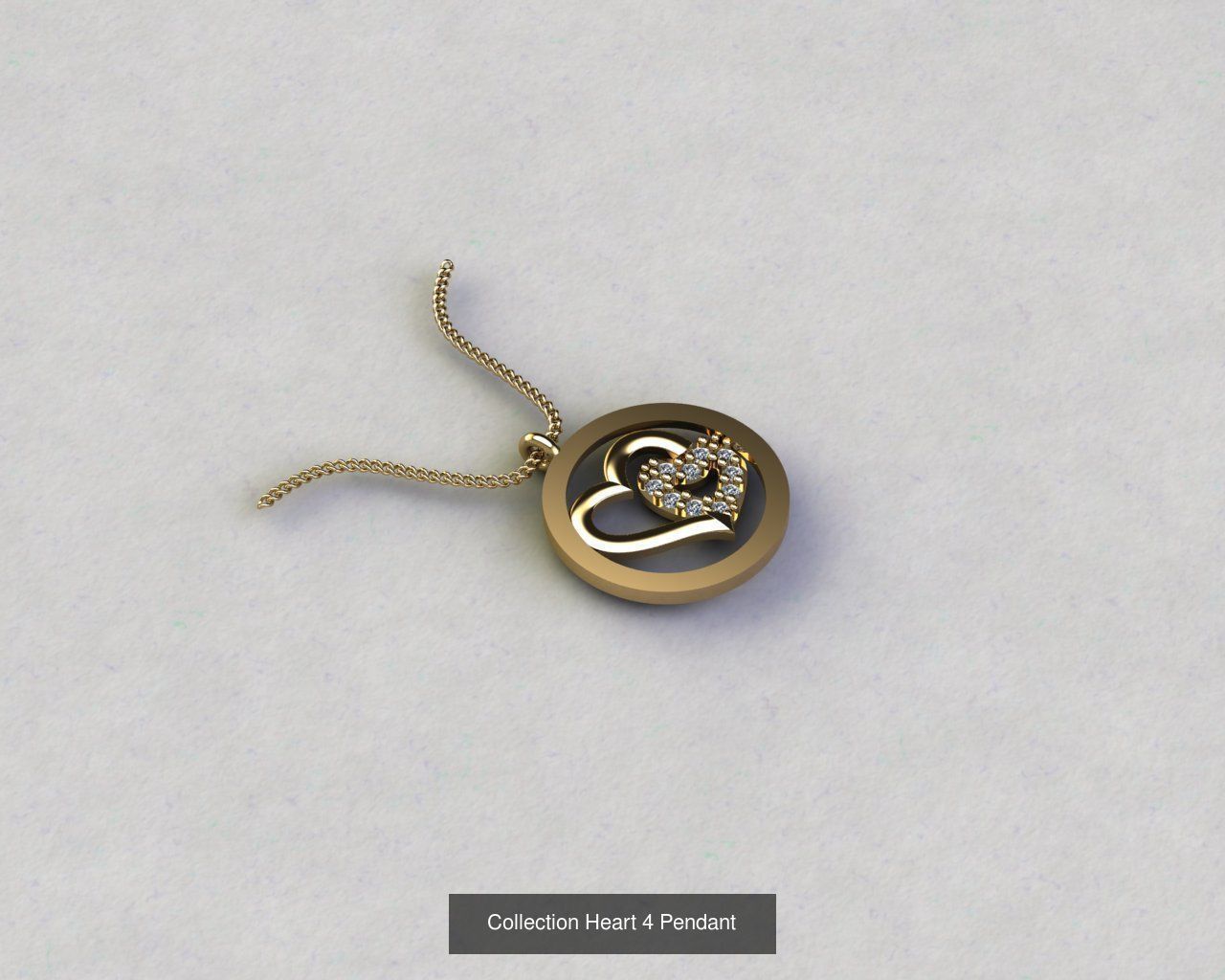 Heart Stone 14  Pendant  Collection _6