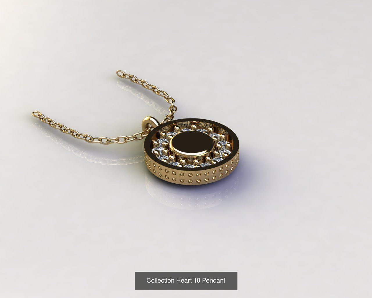 Heart Stone 14  Pendant  Collection _12