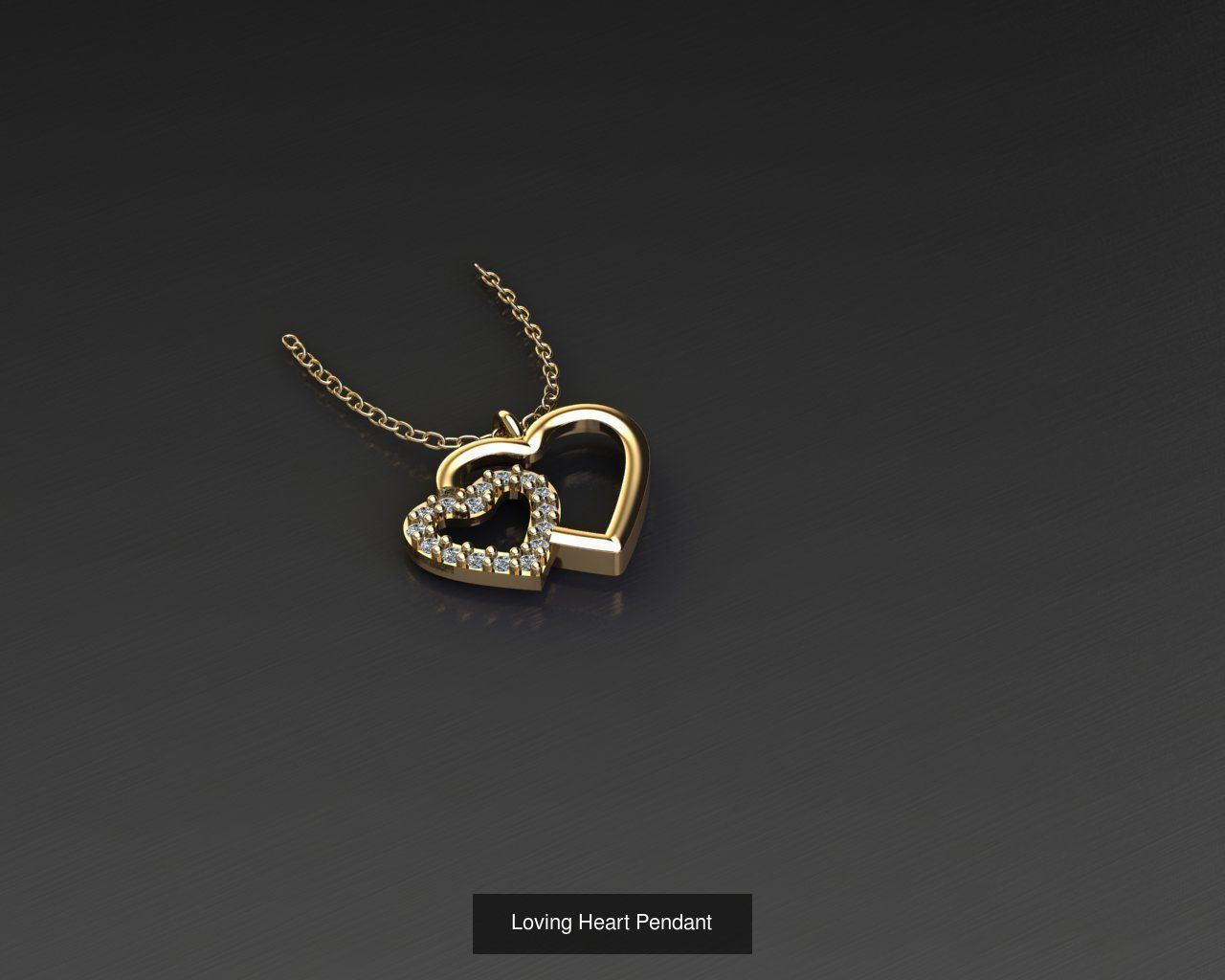 Heart Stone 14  Pendant  Collection _2